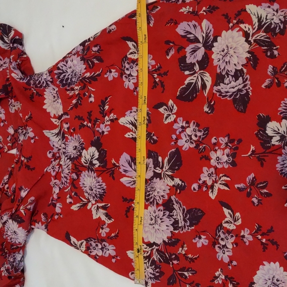 HOST PICK New Anthropologie Puff Sleeve Dress Size 6 - Picture 10 of 12